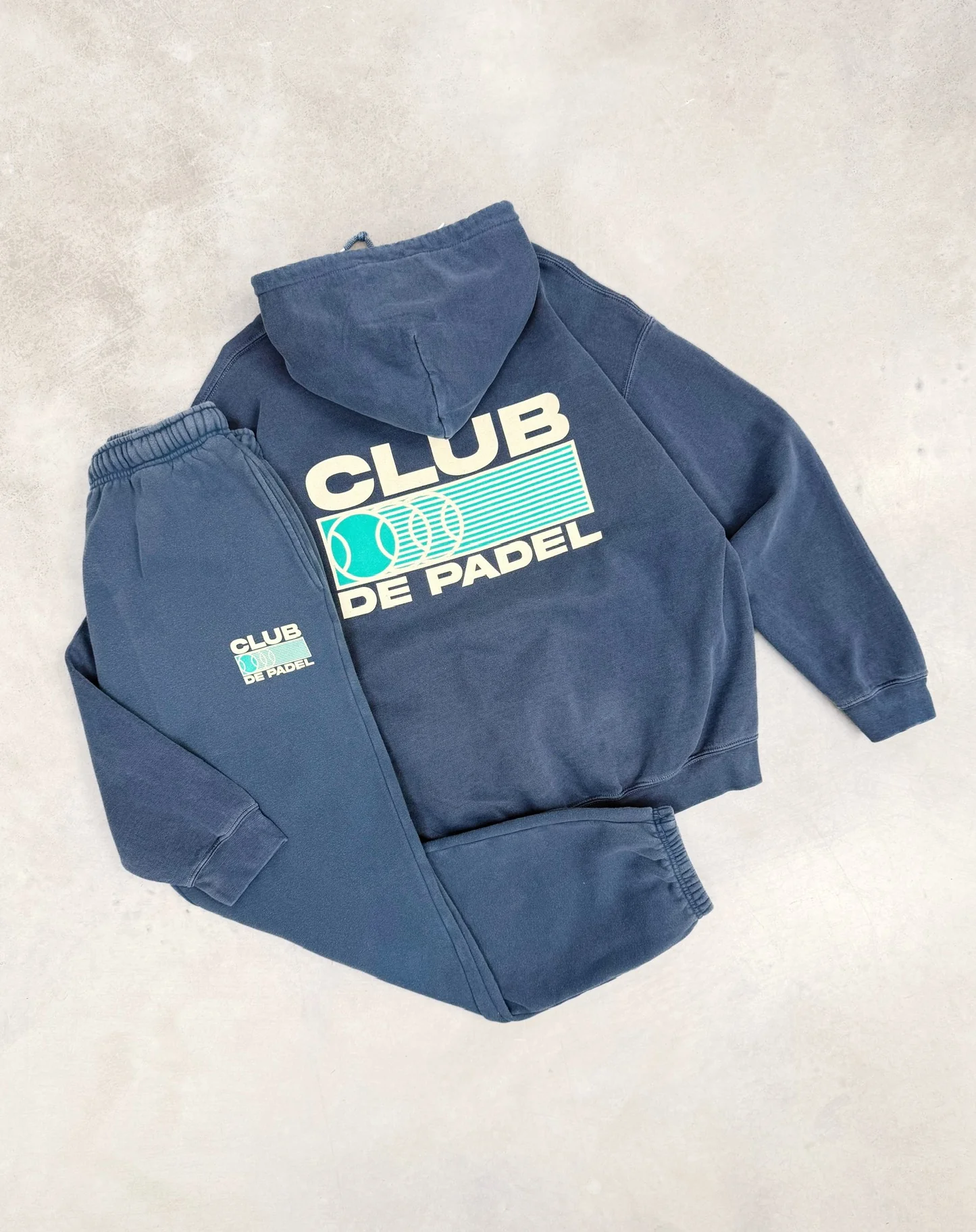 Heritage Vintage Washed Hoodie — Navy